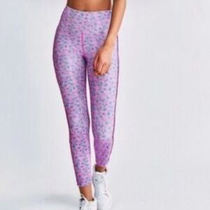 NWT LoveShackFancy x Beach Riot Ribbed Leggings Pants L